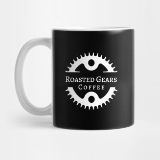 Roasted Gears Inverted Logo Corner Tee Mug